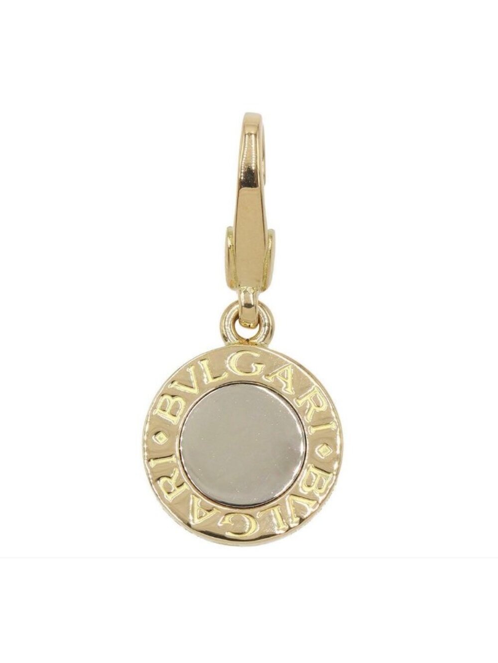 Bvlgari Bulgari 18k Yellow Gold Charm Pendant